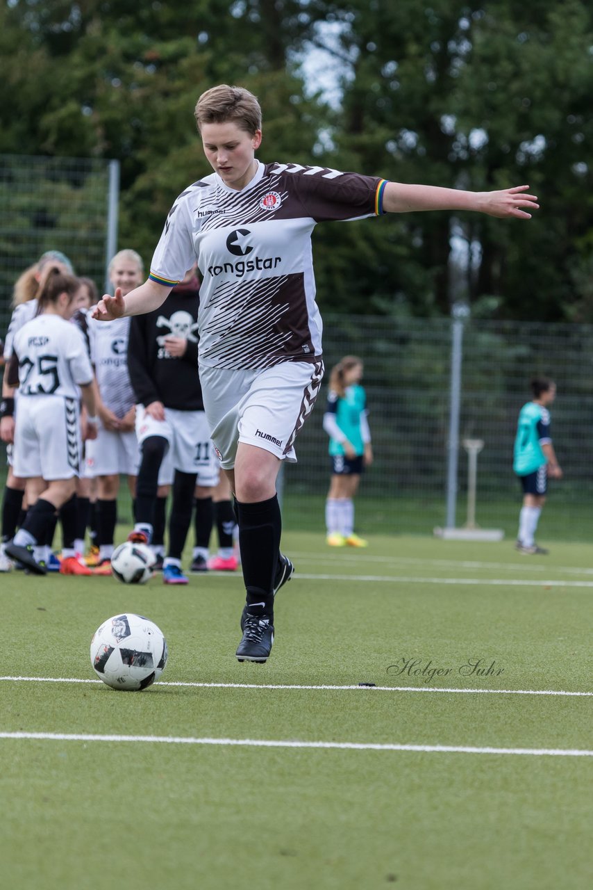 Bild 196 - B-Juniorinnen Wedel - St. Pauli : Ergebnis: 1:2